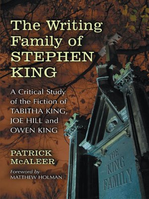 cover image of The Writing Family of Stephen King